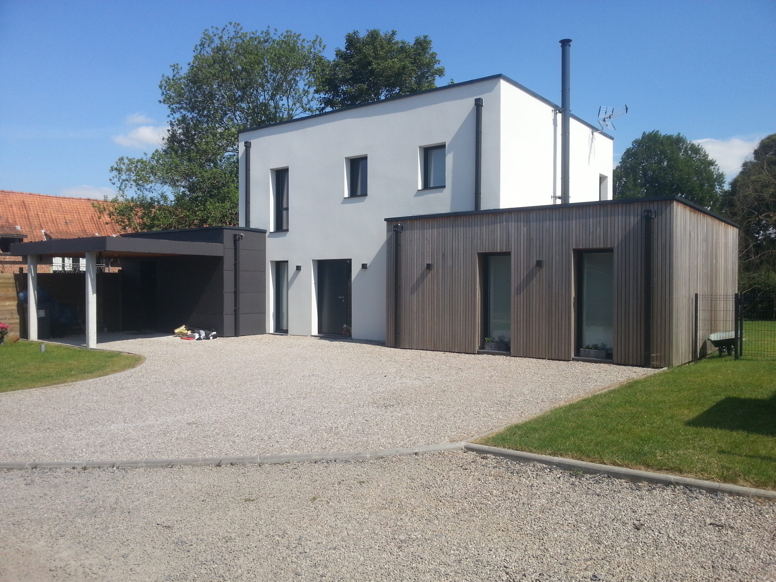 Intérieur maison ossature bois – confort et esthétique naturelle