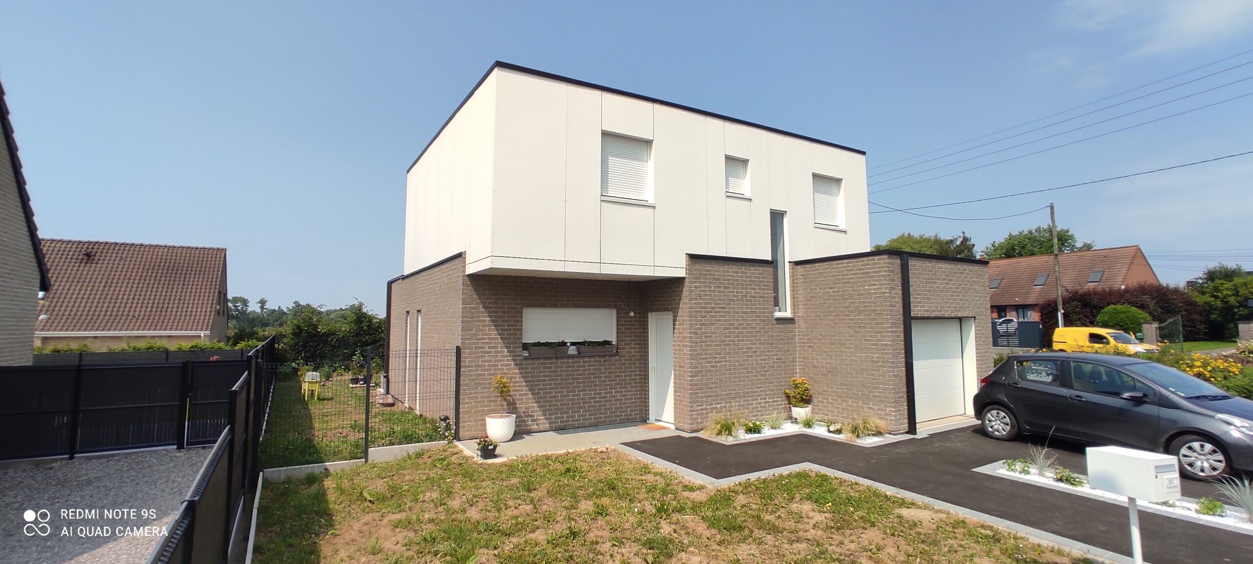 Maison à ossature bois contemporaine à Lille - Borealis Construction